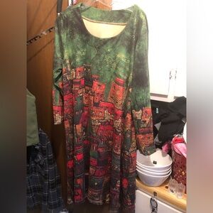 Artistic Long Sleeve Dress - 10A $30 or $25 w/offer